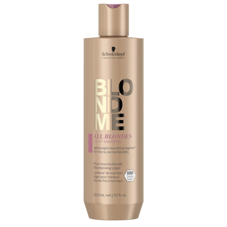 Schwarzkopf BLONDME All Blondes Light Shampoo - 300ml