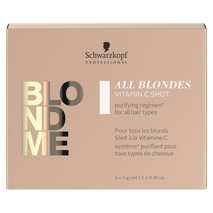 Schwarzkopf BLONDME All Blondes Detox Vitamin C Shots - 5 x 5g