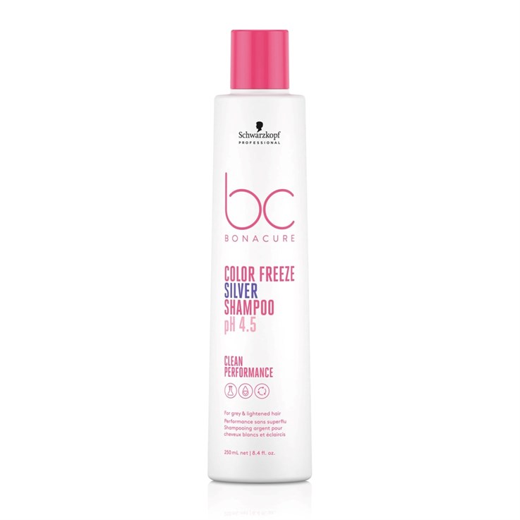 Schwarzkopf BC Bonacure Clean Color Freeze Silver Shampoo - 250ml