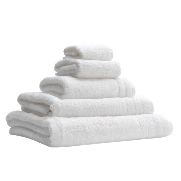 Majestic 100% Cotton Hand Towels - White