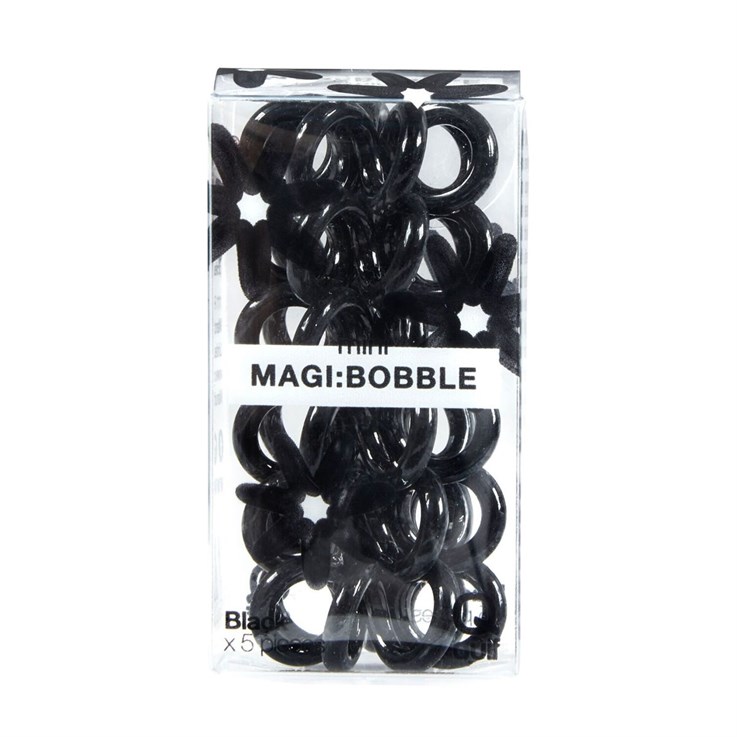 Quif magi:bobble Mini Hair Ties 5 Pack - Black