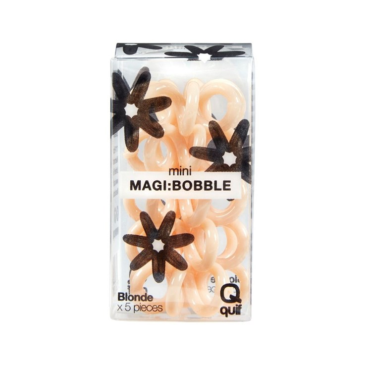 Quif magi:bobble Mini Hair Ties 5 Pack - Blonde