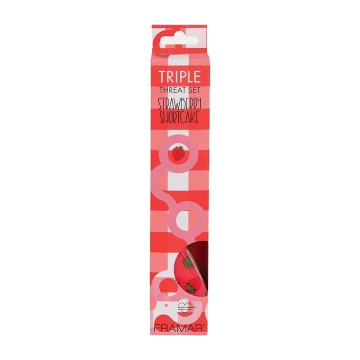 Framar Strawberry Shortcake Triple Treat Set