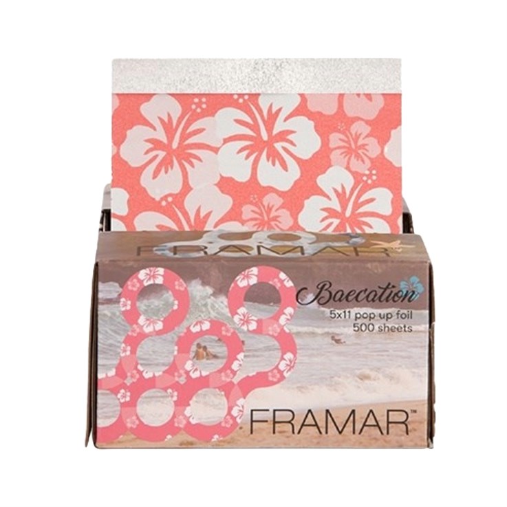 Framar Baecation Pop Up Embossed Hair Foil - 500 Sheets