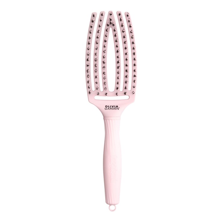 Olivia Garden Fingerbrush Combo Medium Pastel Pink