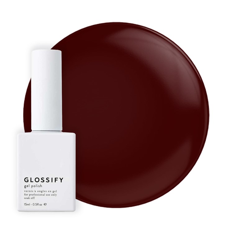 Glossify Gel Nail Polish Wine - 15ml