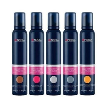 Indola Color Temporary Hair Colour Mousse 200ml - Clearance
